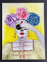 Catrina Oil Painting