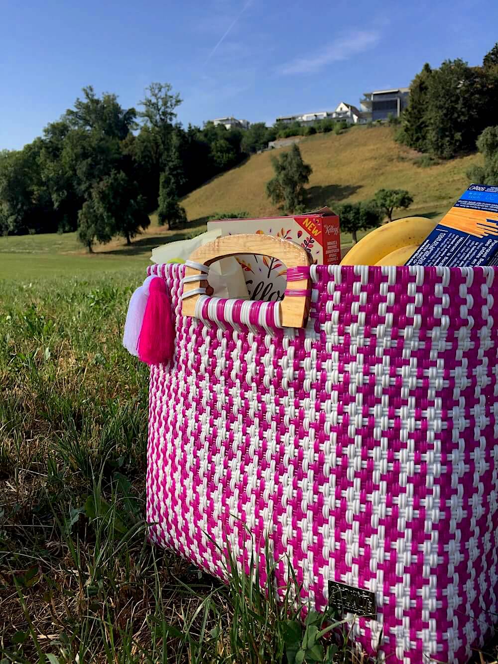 Shopper & Beach Tote Bags | Handwoven Recycled Plastic