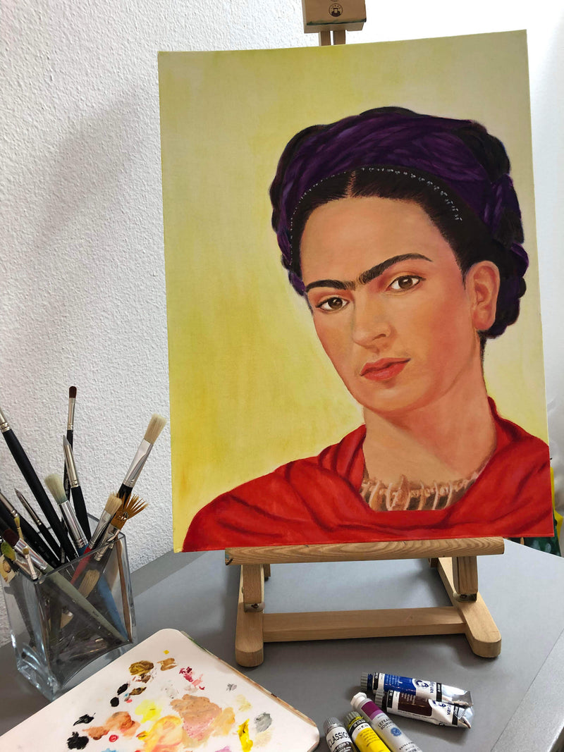 products/Frida-Kahlo-painting-progress.jpg