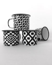Collection of 4 Michoacan style espresso cups