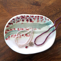 Small Ceramic Plate - Snack, Trinket & Jewellery Plate